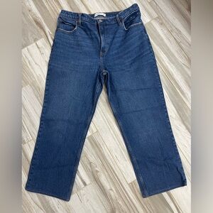 Abercrombie and Fitch 90s ultra high rise straight leg jeans
